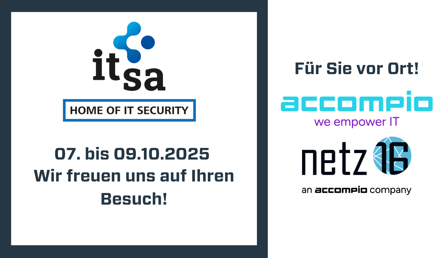 treffen sie uns auf der it-sa